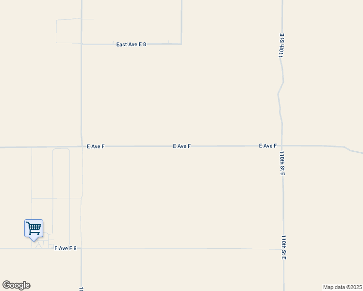 map of restaurants, bars, coffee shops, grocery stores, and more near 2 East Avenue F in Lancaster