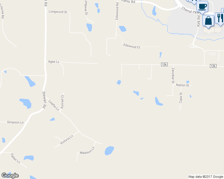 map of restaurants, bars, coffee shops, grocery stores, and more near 824 Tele Road in Little Rock