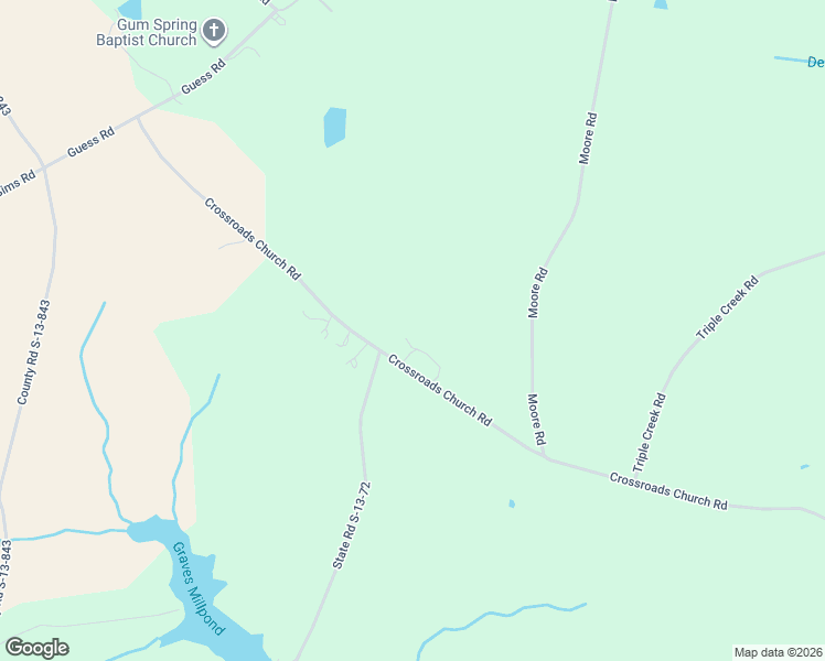 map of restaurants, bars, coffee shops, grocery stores, and more near 785 Cross Roads Church Road in Mount Croghan