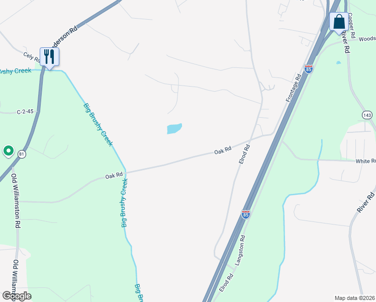 map of restaurants, bars, coffee shops, grocery stores, and more near 229 Oak Road in Piedmont
