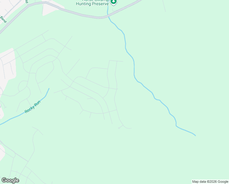 map of restaurants, bars, coffee shops, grocery stores, and more near 1760 Rocky Run Road in Jacksonville