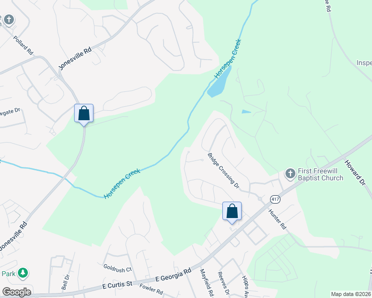 map of restaurants, bars, coffee shops, grocery stores, and more near 608 Longfellow Way in Simpsonville