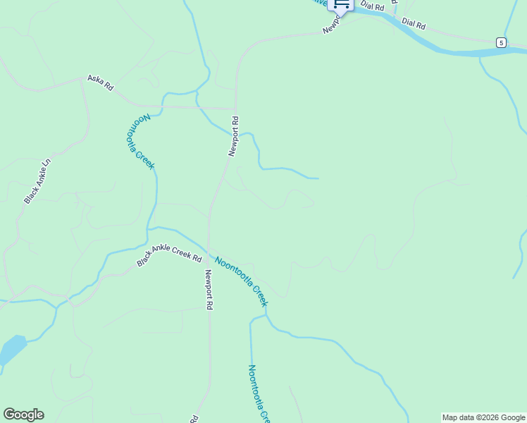 map of restaurants, bars, coffee shops, grocery stores, and more near 1041 Newport Road in Cherry Log