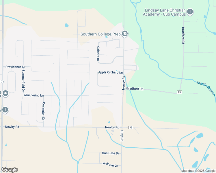 map of restaurants, bars, coffee shops, grocery stores, and more near 13299 Newby Plantation Lane in Athens