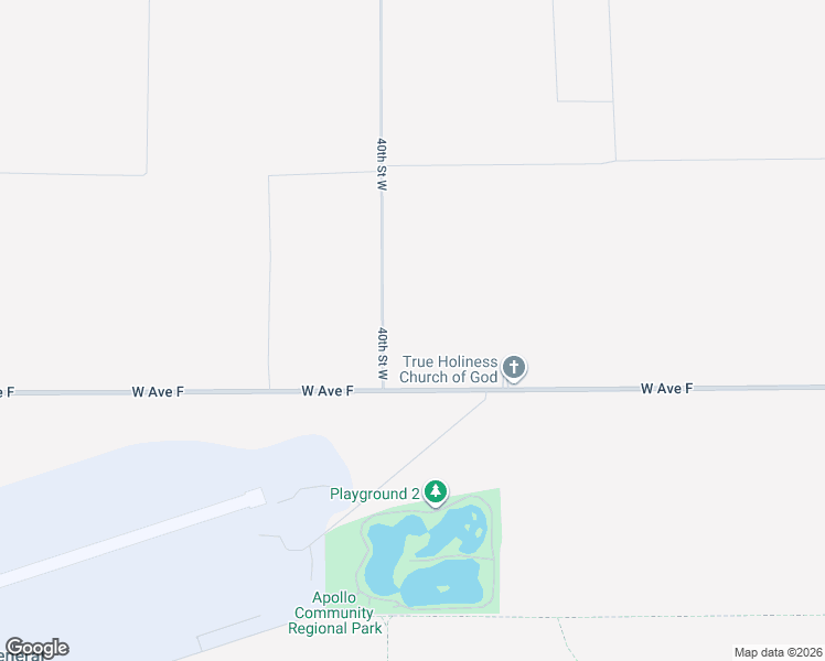 map of restaurants, bars, coffee shops, grocery stores, and more near 40th Street West in Lancaster