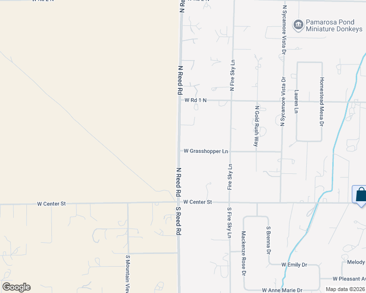 map of restaurants, bars, coffee shops, grocery stores, and more near 169 North Reed Road in Chino Valley