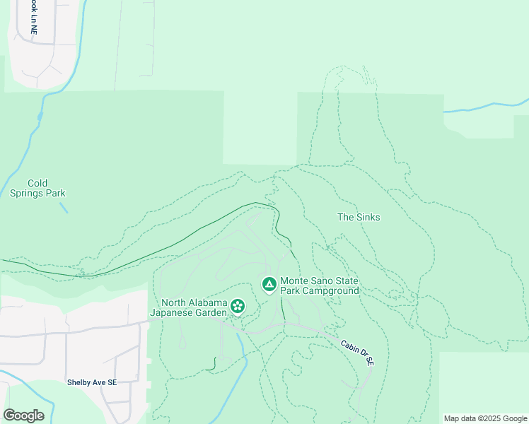 map of restaurants, bars, coffee shops, grocery stores, and more near 5105 Nolen Avenue Southeast in Huntsville