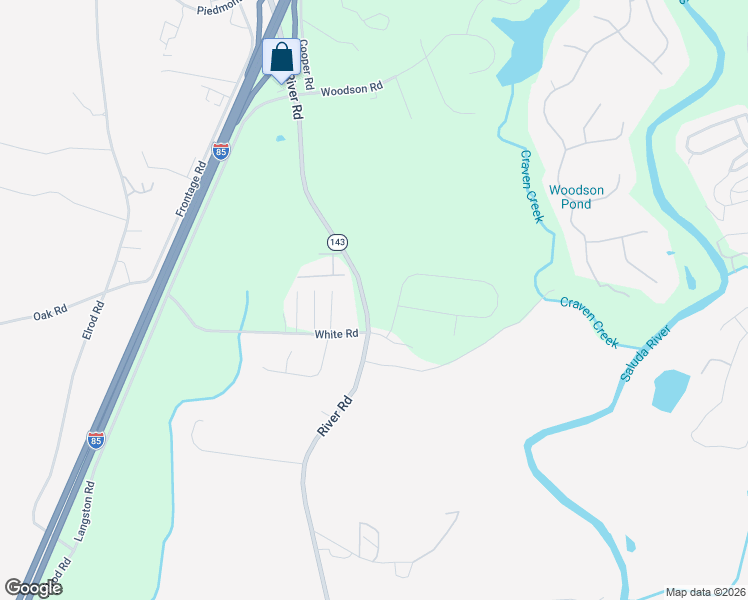 map of restaurants, bars, coffee shops, grocery stores, and more near 2156 River Road in Piedmont