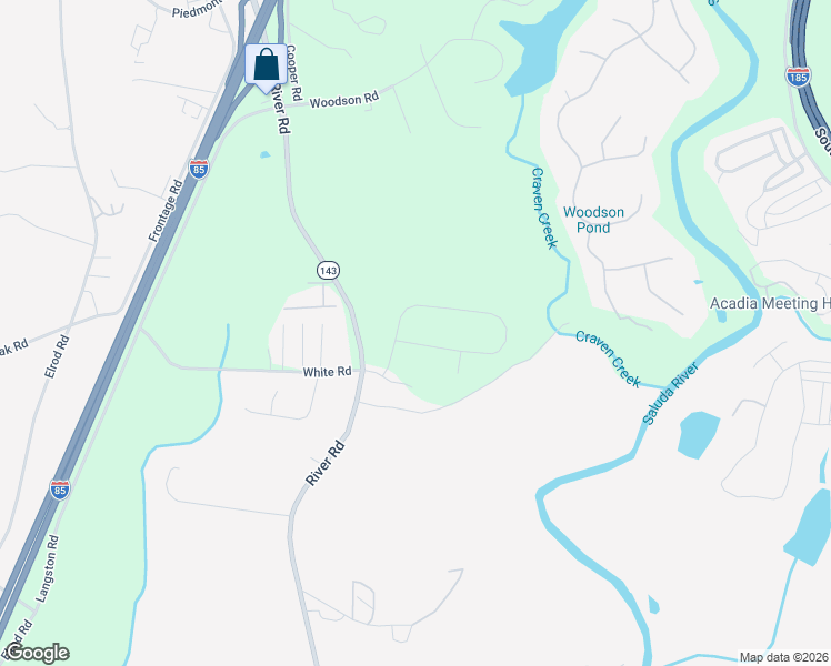 map of restaurants, bars, coffee shops, grocery stores, and more near 2200-2288 River Road in Piedmont