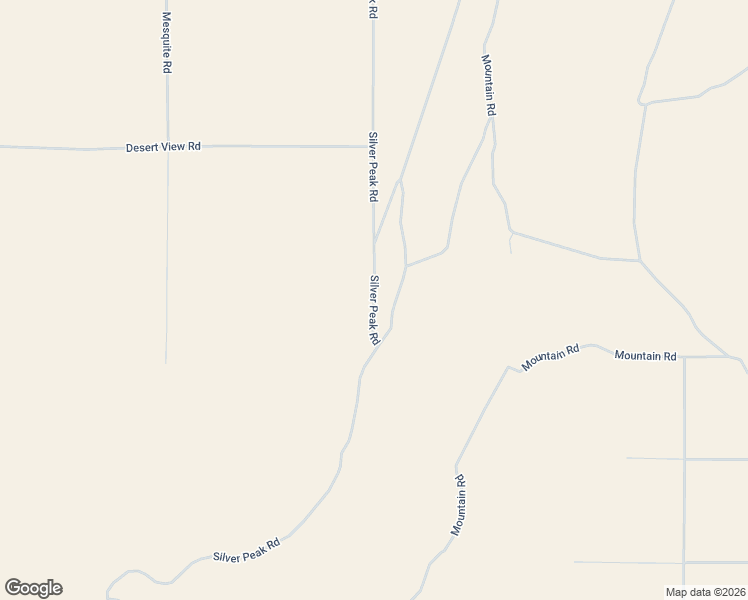 map of restaurants, bars, coffee shops, grocery stores, and more near Silver Peak Road in San Bernardino County