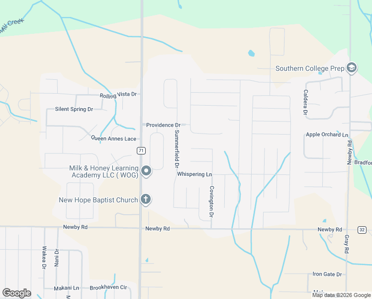 map of restaurants, bars, coffee shops, grocery stores, and more near 13400 Summerfield Drive in Athens