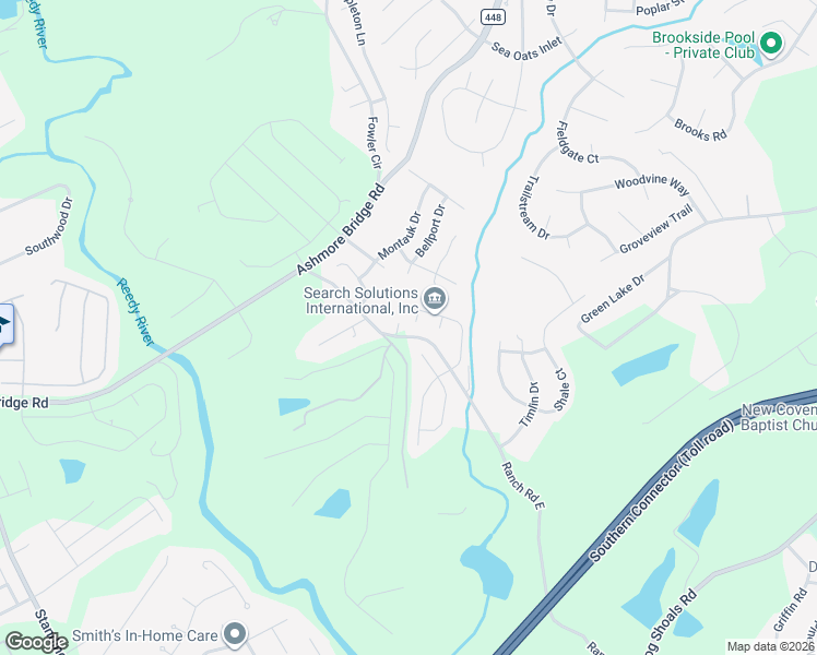 map of restaurants, bars, coffee shops, grocery stores, and more near 406 Tonsley Trail in Greenville