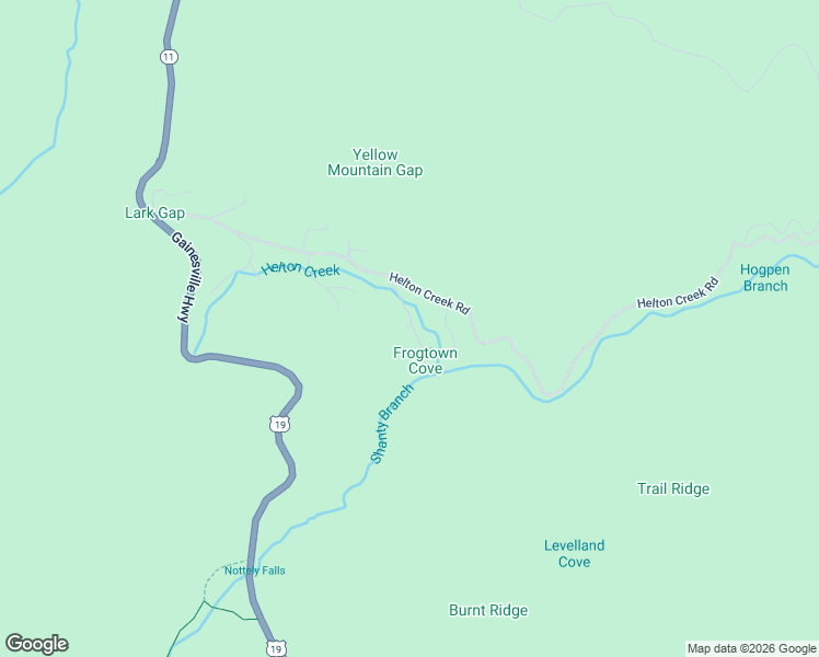 map of restaurants, bars, coffee shops, grocery stores, and more near 15 Salmon Road in Blairsville