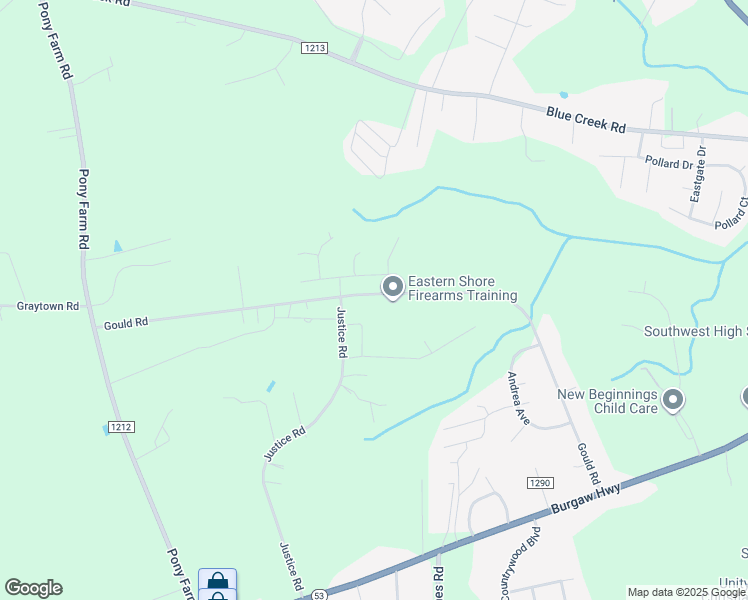 map of restaurants, bars, coffee shops, grocery stores, and more near 1279 Gould Road in Jacksonville