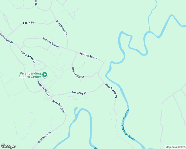 map of restaurants, bars, coffee shops, grocery stores, and more near 209 Cedar Point Drive in Wallace