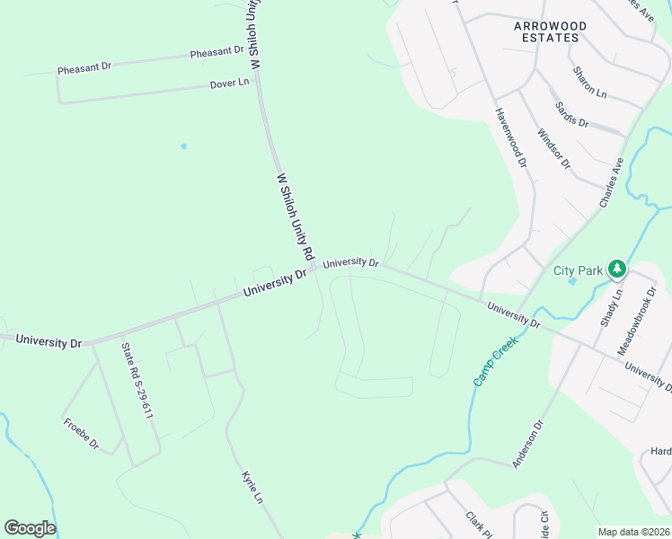 map of restaurants, bars, coffee shops, grocery stores, and more near 997 West Shiloh Unity Road in Lancaster