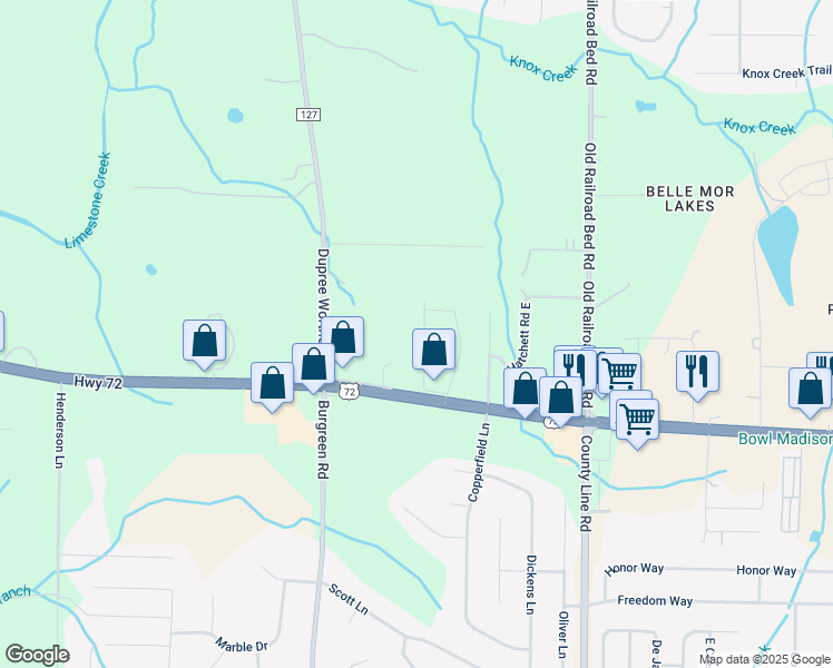 map of restaurants, bars, coffee shops, grocery stores, and more near 13441 Wendy Drive in Madison