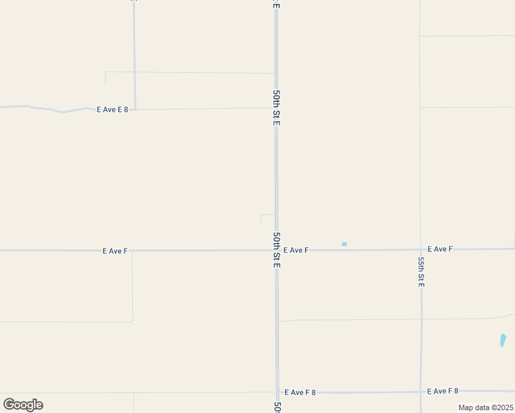 map of restaurants, bars, coffee shops, grocery stores, and more near 50 East Avenue F in Lancaster