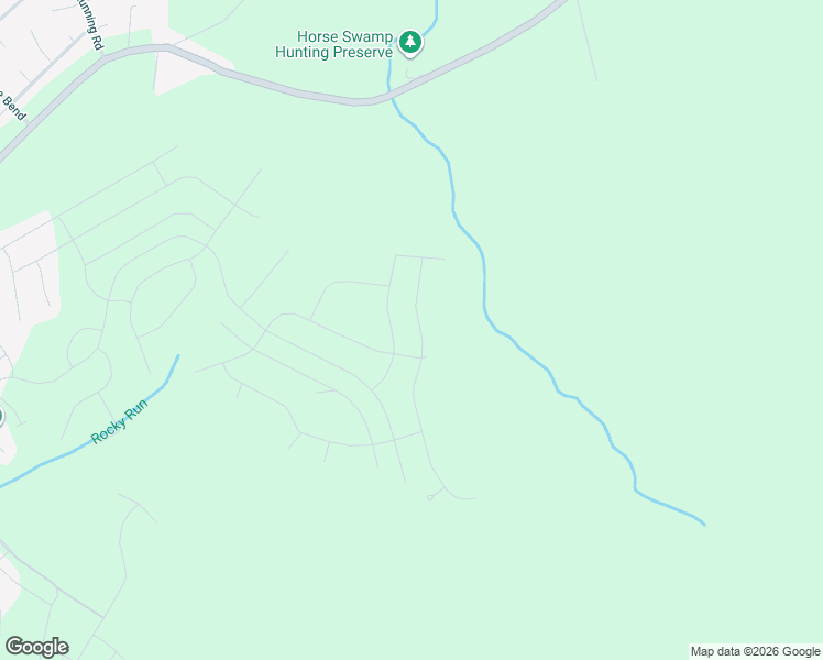 map of restaurants, bars, coffee shops, grocery stores, and more near 1760 Rocky Run Road in Jacksonville