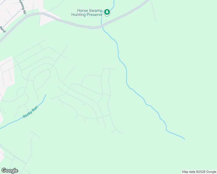 map of restaurants, bars, coffee shops, grocery stores, and more near 1760 Rocky Run Road in Jacksonville