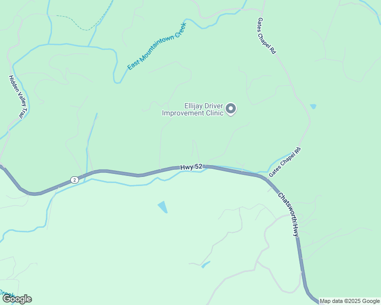 map of restaurants, bars, coffee shops, grocery stores, and more near 137 Sumner Top Lane in Ellijay