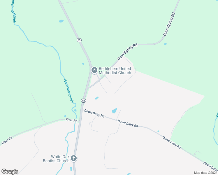 map of restaurants, bars, coffee shops, grocery stores, and more near 66 Leighton Lane in White Oak