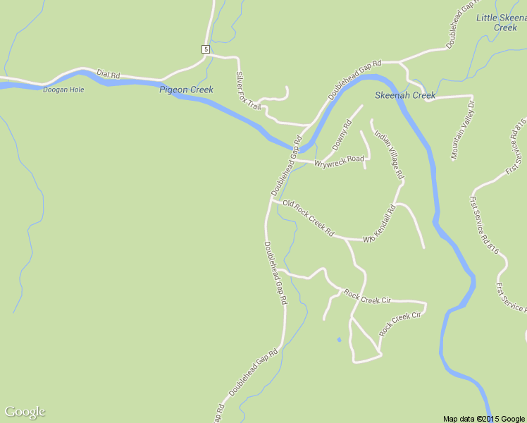 map of restaurants, bars, coffee shops, grocery stores, and more near 1846 Doublehead Gap Rd in Blue Ridge