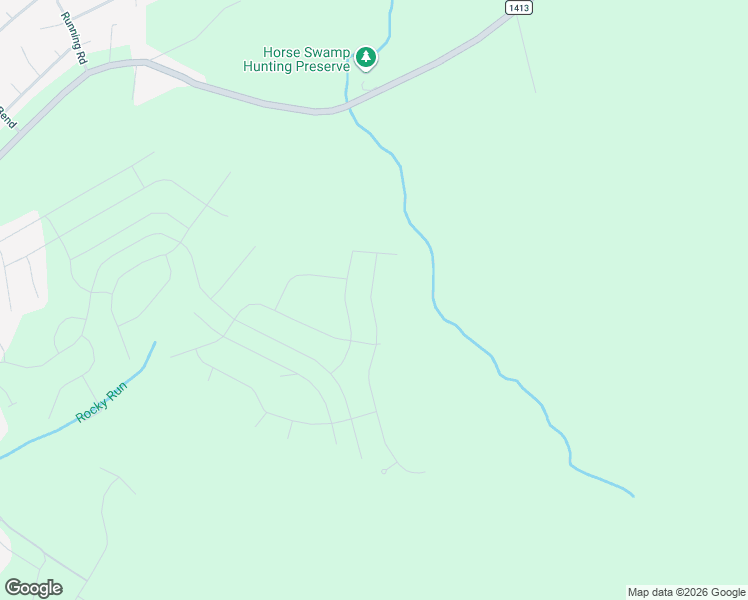 map of restaurants, bars, coffee shops, grocery stores, and more near 1760 Rocky Run Road in Jacksonville