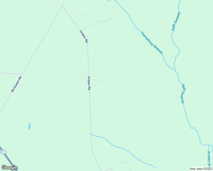 map of restaurants, bars, coffee shops, grocery stores, and more near 174 Mildred Drive in Red Springs