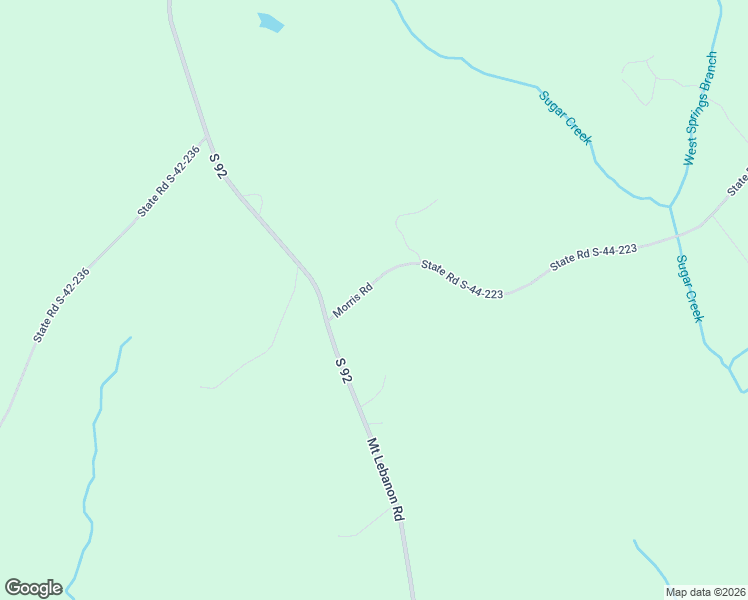 map of restaurants, bars, coffee shops, grocery stores, and more near 1603 Mount Lebanon Road in Pauline