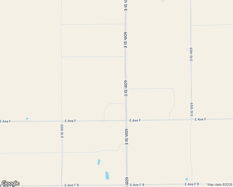 map of restaurants, bars, coffee shops, grocery stores, and more near 47805 60th Street East in Lancaster