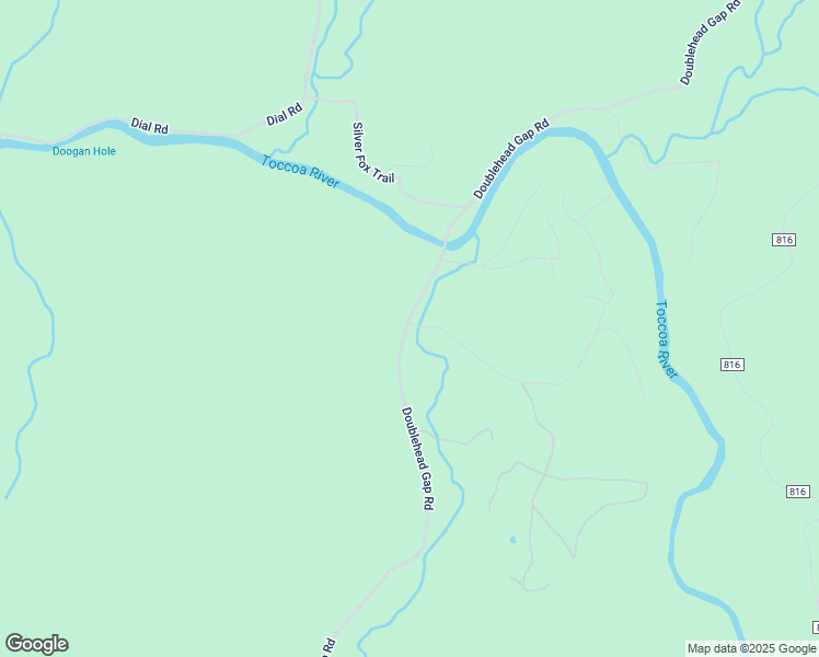 map of restaurants, bars, coffee shops, grocery stores, and more near 0 Old Rock Creek Road in Blue Ridge