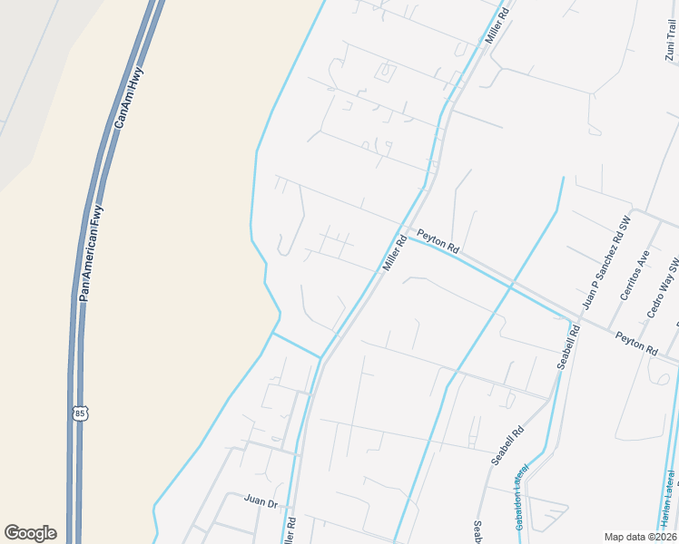 map of restaurants, bars, coffee shops, grocery stores, and more near 812 Darla Drive in Los Lunas