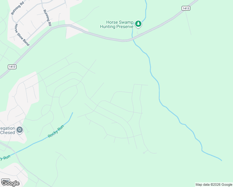 map of restaurants, bars, coffee shops, grocery stores, and more near 1766 Rocky Run Road in Jacksonville