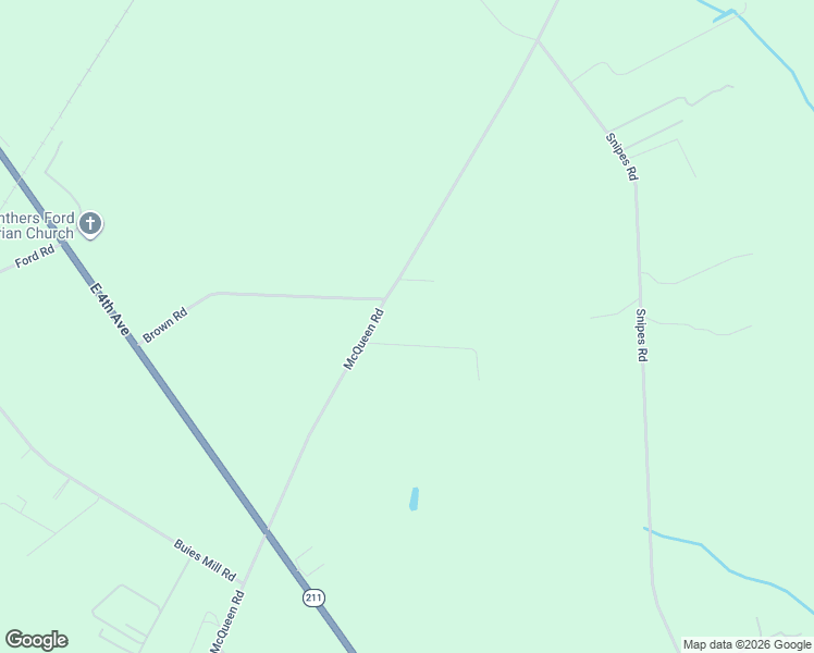 map of restaurants, bars, coffee shops, grocery stores, and more near 3323 McQueen Road in Red Springs