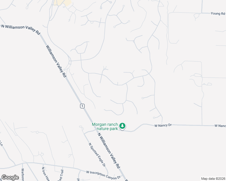 map of restaurants, bars, coffee shops, grocery stores, and more near 5495 West 3 Forks Road in Prescott