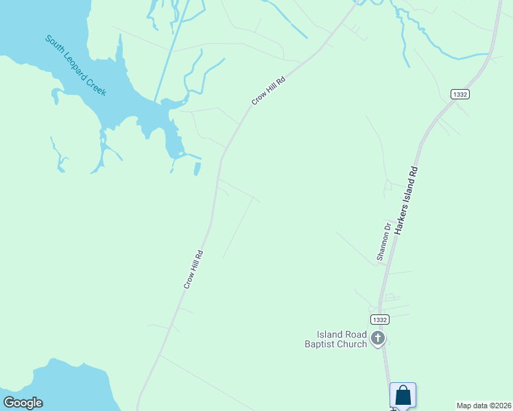 map of restaurants, bars, coffee shops, grocery stores, and more near 101 Gosling Lane in Beaufort