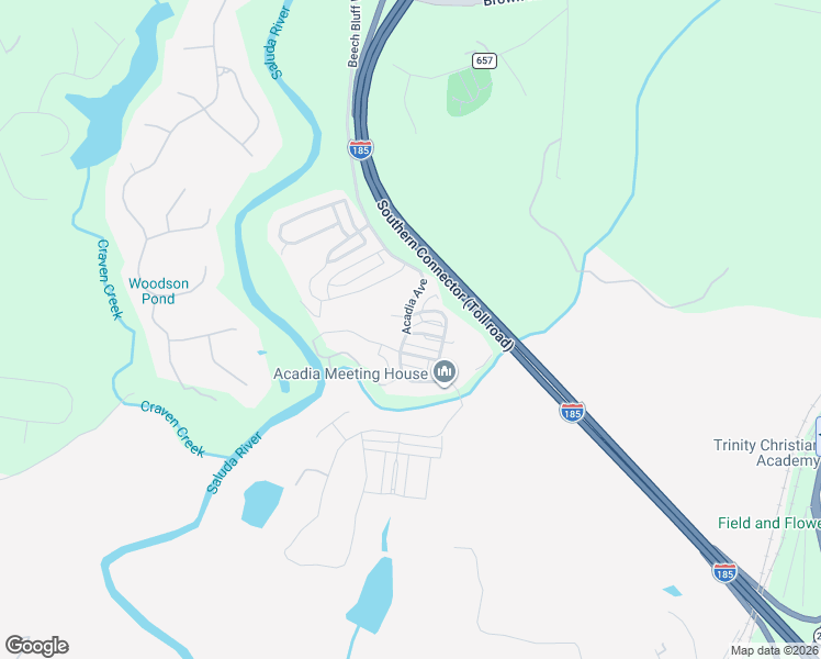 map of restaurants, bars, coffee shops, grocery stores, and more near 2 Riverlook Lane in Piedmont