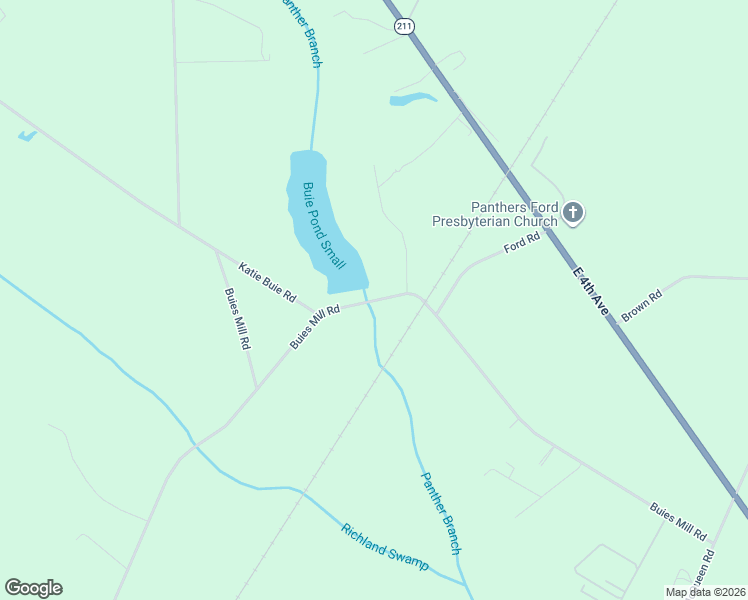 map of restaurants, bars, coffee shops, grocery stores, and more near Buies Mill Road in Robeson County
