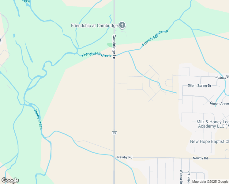 map of restaurants, bars, coffee shops, grocery stores, and more near 13498 Cambridge Lane in Athens