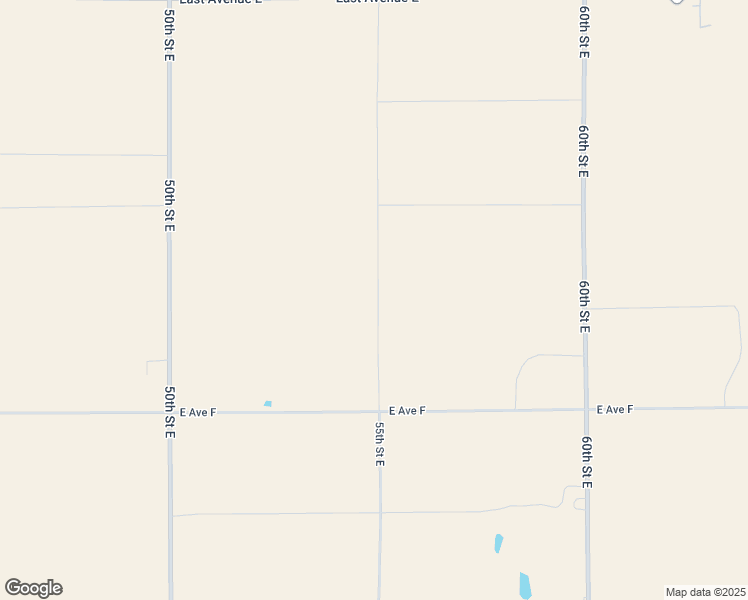 map of restaurants, bars, coffee shops, grocery stores, and more near 47805 55th Street East in Lancaster