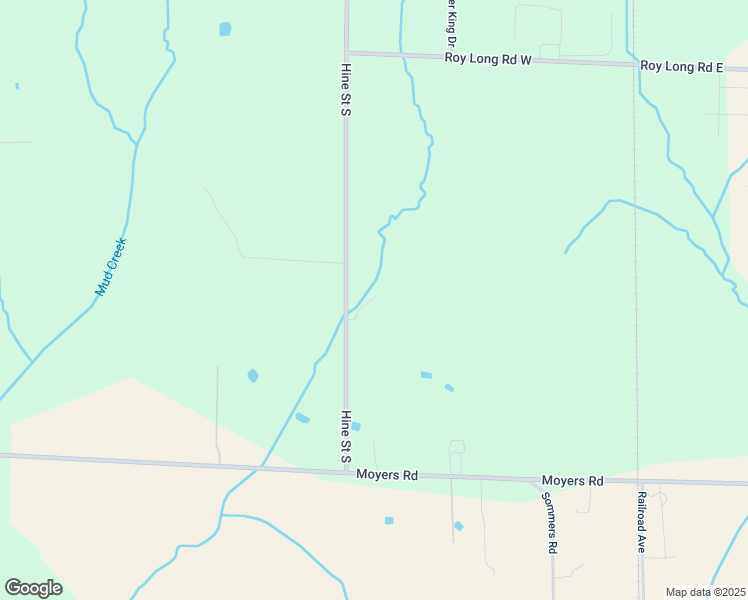 map of restaurants, bars, coffee shops, grocery stores, and more near 2465 Hine Street South in Athens