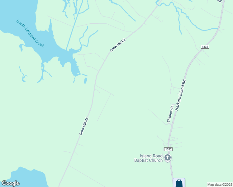 map of restaurants, bars, coffee shops, grocery stores, and more near 203 Goose Bay Drive in Beaufort