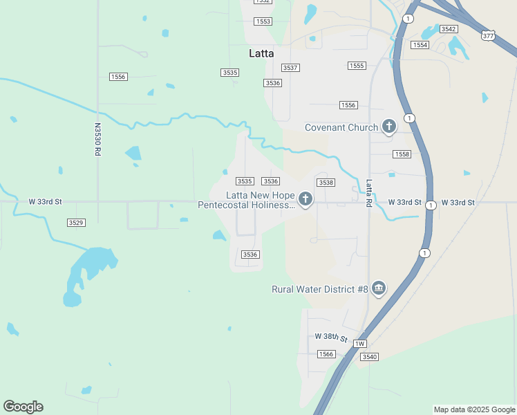 map of restaurants, bars, coffee shops, grocery stores, and more near 16057 3536 in Ada