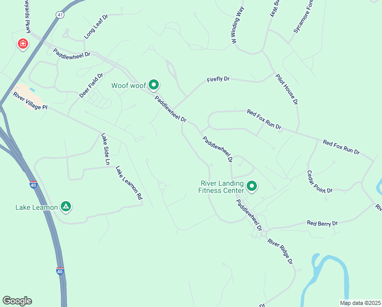 map of restaurants, bars, coffee shops, grocery stores, and more near 144 Maple Creek Drive in Wallace