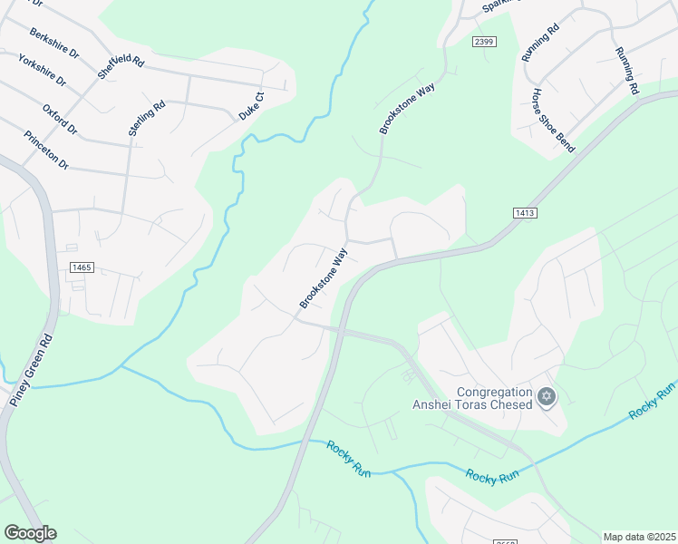 map of restaurants, bars, coffee shops, grocery stores, and more near 236 Brookstone Way in Jacksonville