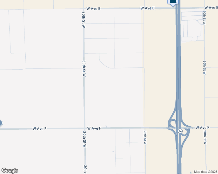 map of restaurants, bars, coffee shops, grocery stores, and more near 0 Antelope Highway in Lancaster