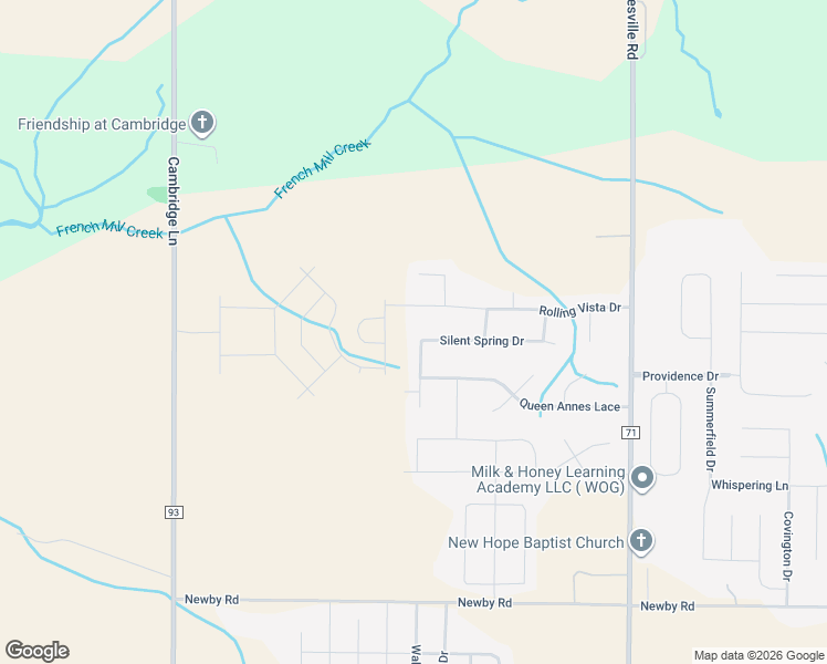 map of restaurants, bars, coffee shops, grocery stores, and more near 24529 Silent Spring Drive in Athens