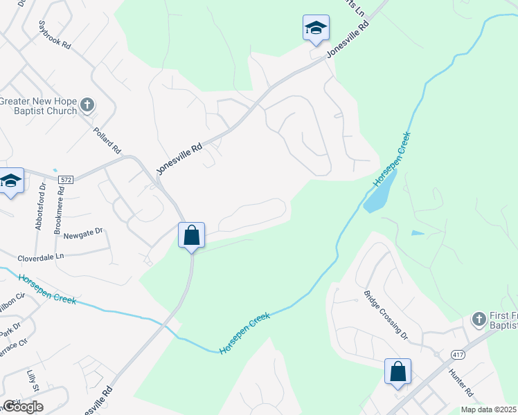 map of restaurants, bars, coffee shops, grocery stores, and more near 667 Timber Walk Drive in Simpsonville
