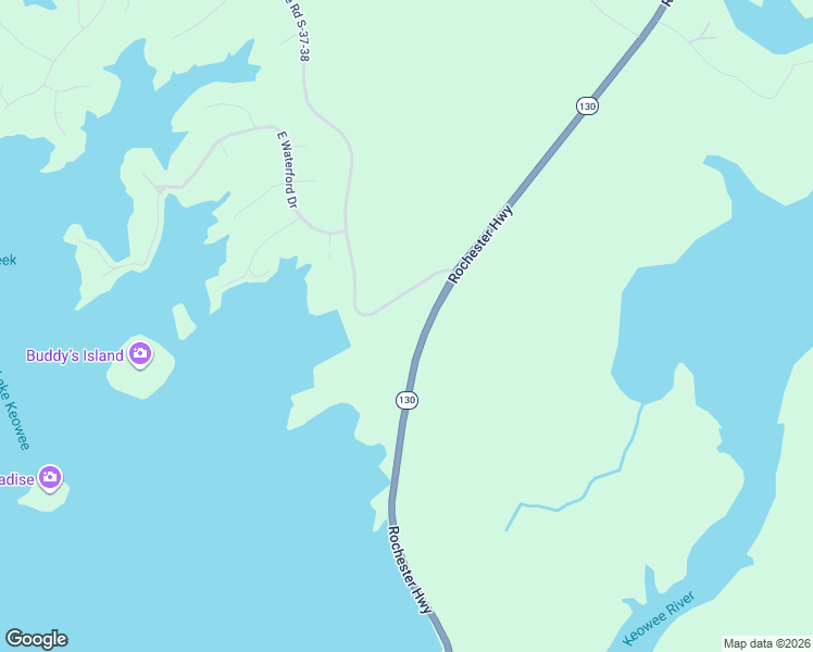 map of restaurants, bars, coffee shops, grocery stores, and more near 394 State Road S-37-38 in Seneca